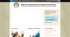 Desktop Screenshot of newcovenantcreditunion.org